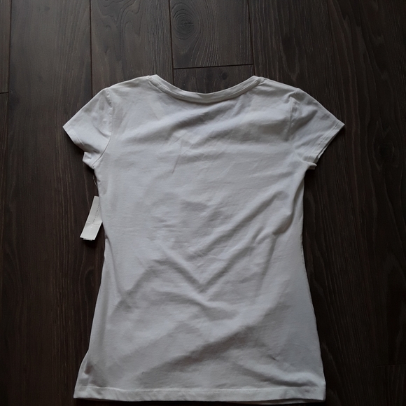 New York & Company Be my valentine white tee - Picture 3 of 3